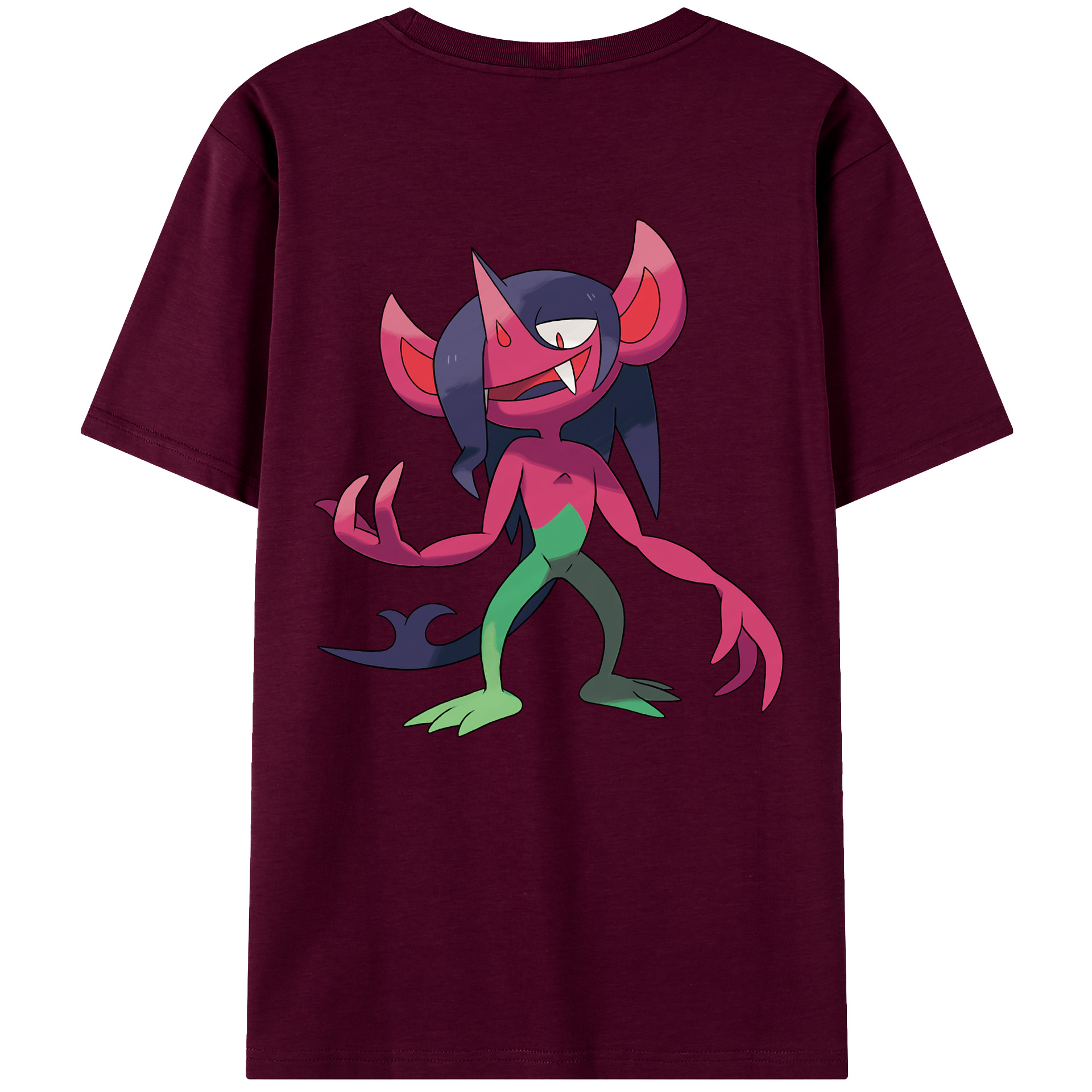 （画像用） ポケットモンスター Pokémon レディース半袖Tシャツ(バックプリント)